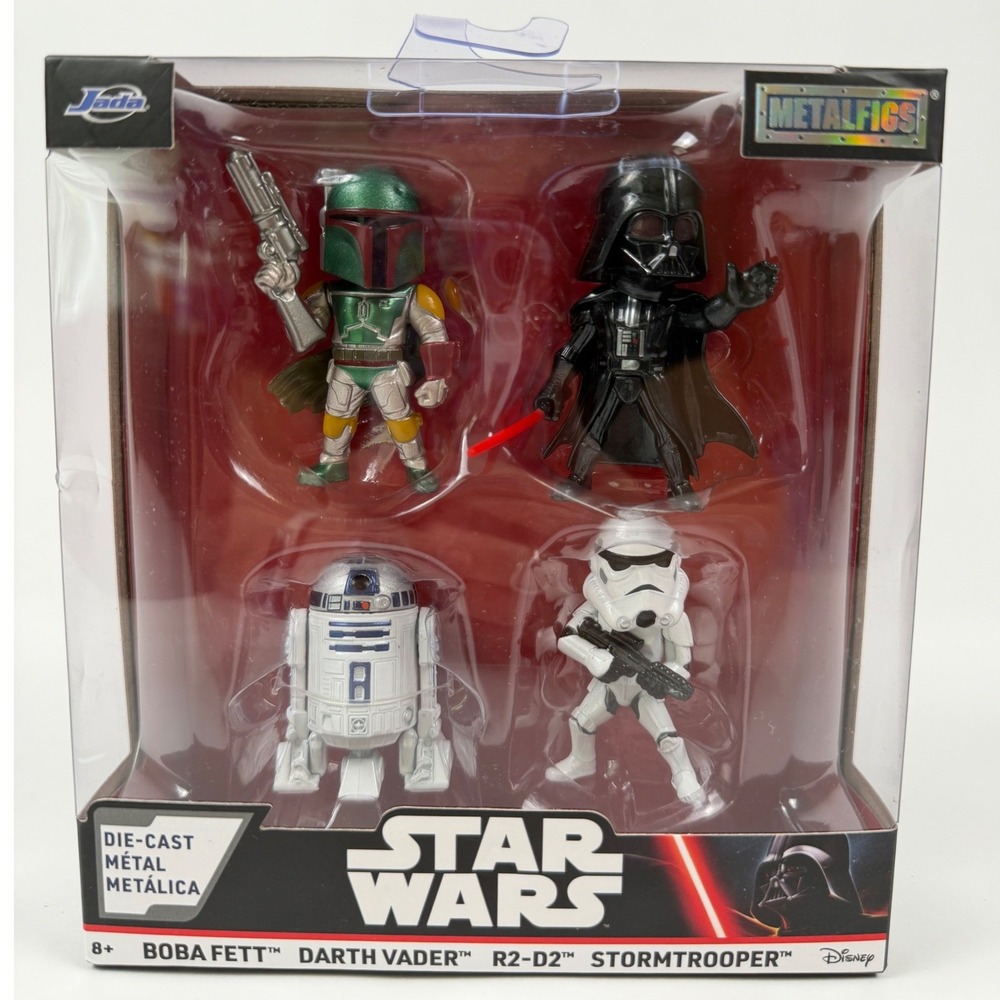 NWT Star Wars Metalfigs Die-Cast Figures, 4-Pack - Jada Toys Collector Set